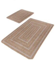 Mila Home Barna fürdőszobai kilépő szett 2 db-os 60x100 cm - Mila Home