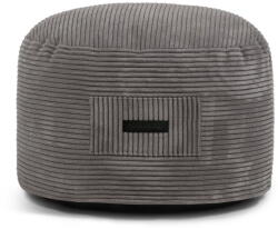 SLOWDOWN Sötétszürke kordbársony puff Om 60 - SLOWDOWN