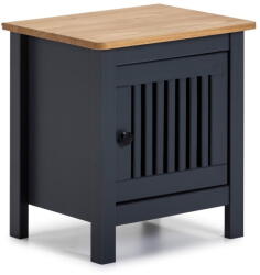 Marckeric Bruna szürke fa éjjeliszekrény - Marckeric