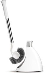 simplehuman Fehér acél wc-kefe - simplehuman