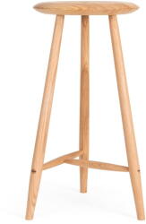 Gazzda Natúr színű tölgyfa bárszék (ülésmagasság 65 cm) Blanc - Gazzda