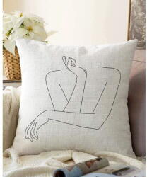 Minimalist Cushion Covers Pose pamut keverék párnahuzat, 55 x 55 cm - Minimalist Cushion Covers