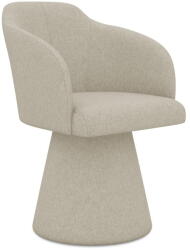 makamii Bézs kárpitozott étkezőfotel Kanoa - Makamii