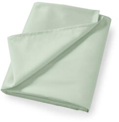 Bianca Világoszöld pamut-szatén lepedő 180x260 cm Cotton Sateen - Bianca