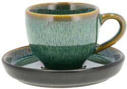 Bitz Zöld kerámia eszpresszó csésze 70 ml Gastro Green/Black - Bitz