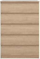 Tvilum Natúr színű komód tölgyfa dekorral 77x111x50 cm Naia - Tvilum