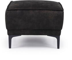 Scandic Antracitszürke bőrutánzat puff Copenhagen - Scandic