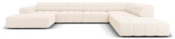 Cosmopolitan Design Krémszínű sarokkanapé (jobb oldali-U alakú) Chicago - Cosmopolitan Design