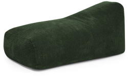 SLOWDOWN Zöld kordbársony babzsákfotel Snug 130 - SLOWDOWN