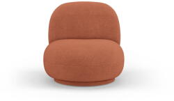 Micadoni Téglavörös buklé fotel Chuck - Micadoni Home