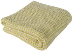 Homemania Decor Kids Fluffy sárga pamut gyerek takaró, 90 x 90 cm - Homemania Decor