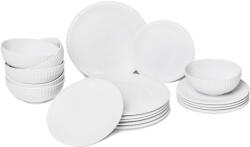 Bonami Essentials Purita 18 db-os fehér porcelán étkészlet - Bonami Essentials