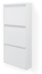 Spinder Design Fehér fém billenő ajtós cipőtartó 50x103x15 cm Billy - Spinder Design