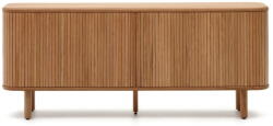 Kave Home Natúr színű komód tolóajtóval kőrisfa dekorral 180x75, 5x40 cm Mailen - Kave Home