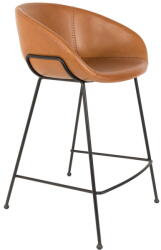 Zuiver Feston 2 db barna bárszék, ülésmagasság 65 cm - Zuiver