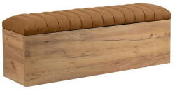 Bobochic Narancssárga-natúr színű pad Oceane - Bobochic Paris