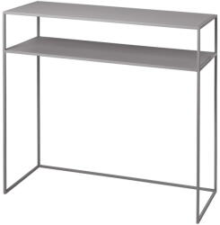 Blomus Világosszürke fém konzolasztal 35x85 cm Fera - Blomus