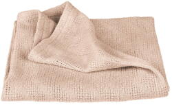 Roba Bézs pamut kötött gyerek takaró 80x80 cm Frosty Almond - Roba