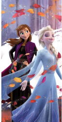 Jerry Fabrics Pamut gyerek fürdőlepedő 70x140 cm Frozen 2 - Jerry Fabrics