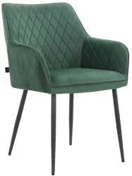 Støraa Zöld kárpitozott étkezőfotel szett 2 db-os Elvira - Støraa