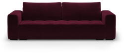 Milo Casa Luca sötétvörös kinyitható bársonykanapé - Milo Casa