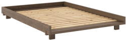 Karup Design Barna borovi fenyő franciaágy ágyráccsal 140x200 cm Social - Karup Design - bonami - 198 890 Ft