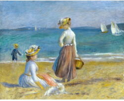 Fedkolor Auguste Renoir - Figures on the Beach másolat, 50 x 40 cm