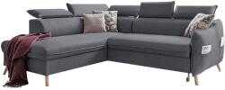 Miuform Sötétszürke kinyitható sarokkanapé (bal oldali) Sweet Harmony - Miuform - bonami - 488 740 Ft