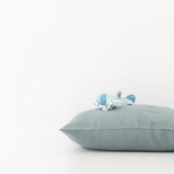 Linen Tales Nature kék len gyerek párnahuzat, 40 x 60 cm -Linen Tales