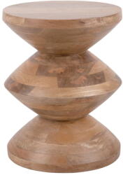 Leitmotiv Mangófa kerek tárolóasztal ø 35 cm Totem - Leitmotiv