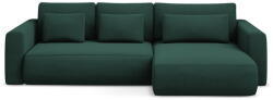 Makamii Zöld kinyitható-tárolóhelyes sarokkanapé (jobb oldali-heverő résszel) Kapua - Makamii - bonami - 565 230 Ft