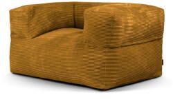 SLOWDOWN Mustársárga kordbársony babzsákfotel MooG - SLOWDOWN