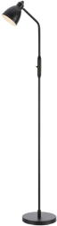 Markslöjd Matt fekete állólámpa fém búrával (magasság 143 cm) Story - Markslöjd