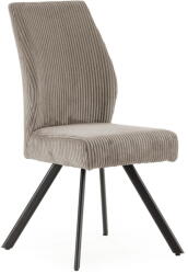 Marckeric Világosszürke kordbársony étkezőszék szett 2 db-os Anibal - Marckeric