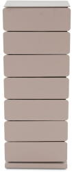 Spinder Design Szürke-bézs fém komód 37x98, 5 cm Joey - Spinder Design