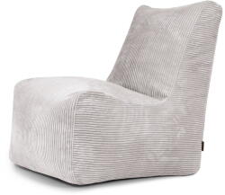 SLOWDOWN Világosszürke kordbársony babzsákfotel Seat Lounge - SLOWDOWN