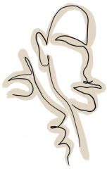 Veronika Boulová Poszter 29x41 cm Nude Faces - Veronika Boulová