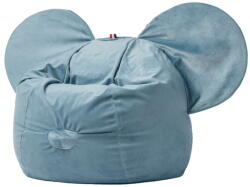 The Brooklyn Kids Ears kék bársony babzsák - The Brooklyn Kids