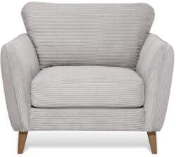 Scandic Világosszürke kordbársony fotel Paris - Scandic