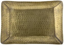 Bloomingville Fém dekoratív tál 22x33 cm Kobra - Bloomingville