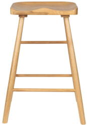 White Label Natúr színű tölgyfa bárszék (ülésmagasság 65, 5 cm) Vander - White Label