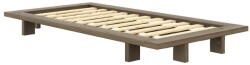 Karup Design Barna borovi fenyő egyszemélyes ágy ágyráccsal 90x200 cm Japan - Karup Design