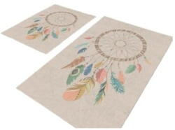 Mila Home Bézs fürdőszobai kilépő szett 2 db-os 60x100 cm - Mila Home - bonami - 9 840 Ft