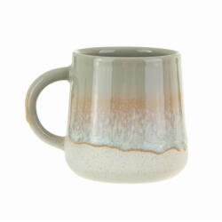 Sass & Belle Mojave szürke agyagkerámia bögre, 360 ml - Sass & Belle