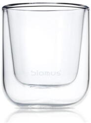 Blomus Duplafalú pohár szett 2 db-os 80 ml Nero - Blomus