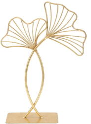 Mauro Ferretti Leaf Glam aranyszínű dekoráció, magasság 35 cm - Mauro Ferretti