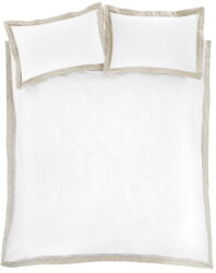 Bianca Fehér egyszemélyes pamut ágyneműhuzat 135x200 cm Oxford Lace - Bianca