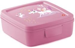 Snips Rózsaszín gyerek uzsonnás doboz Unicorn - Snips