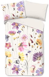 Good Morning Fehér egyszemélyes pamut ágyneműhuzat 140x200 cm - Good Morning