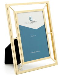Zilverstad Aranyszínű fém álló-fali képkeret 10x15 cm Prisma - Zilverstad